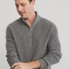 Sweaters J.Jill | Men'S Wool Half Zip