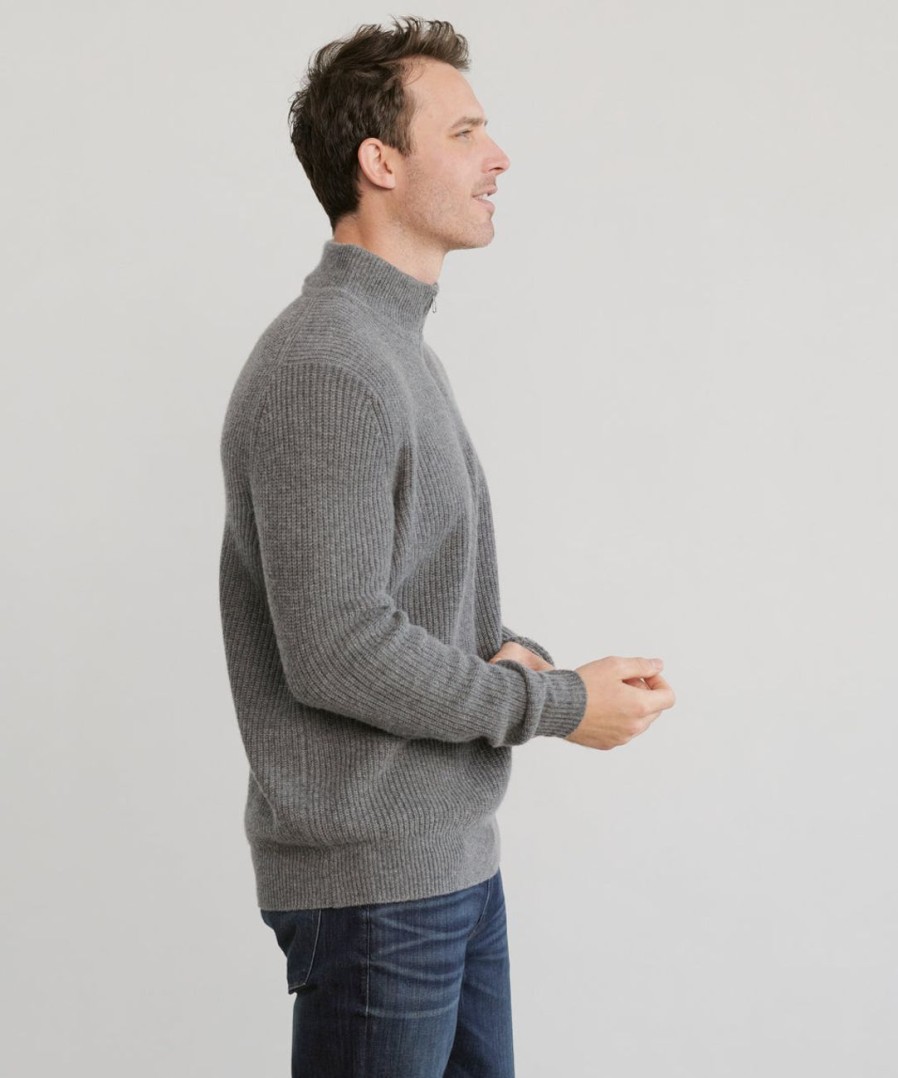 Sweaters J.Jill | Men'S Wool Half Zip