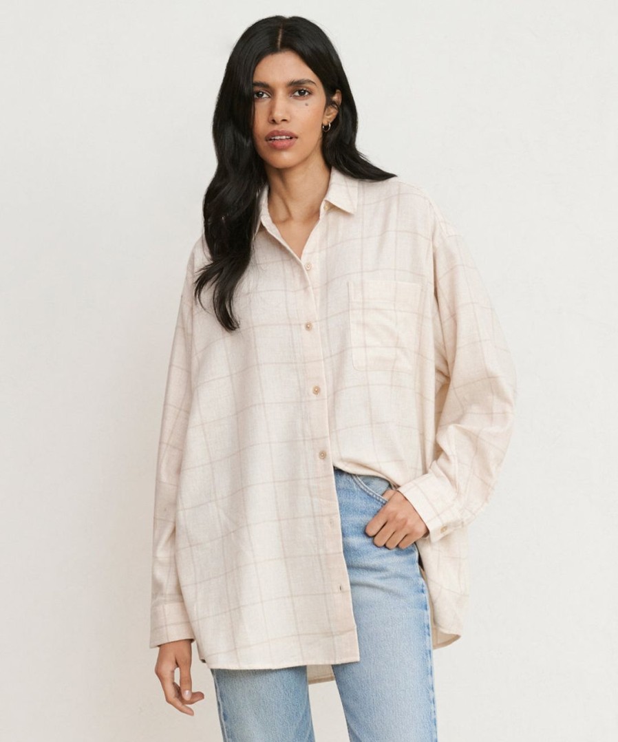 Tops J.Jill | Dakota Oversized Flannel