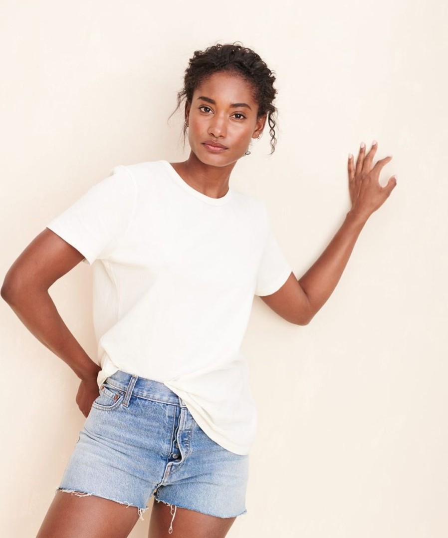 Tops J.Jill | Cotton Basic Tee