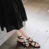 Shoes J.Jill | Oiled Leather Strappy Sandal