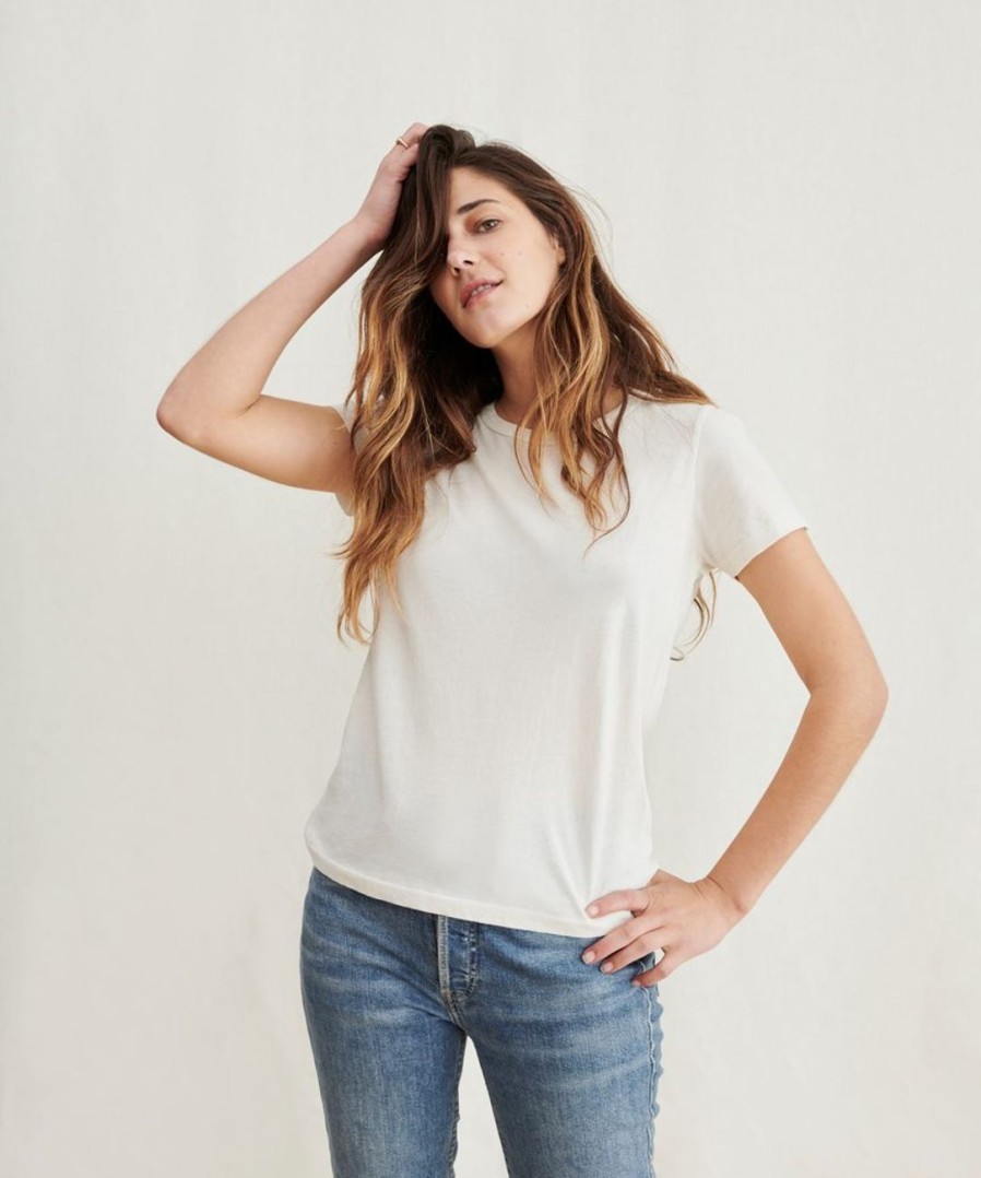 Tops J.Jill | Cotton Slim Tee