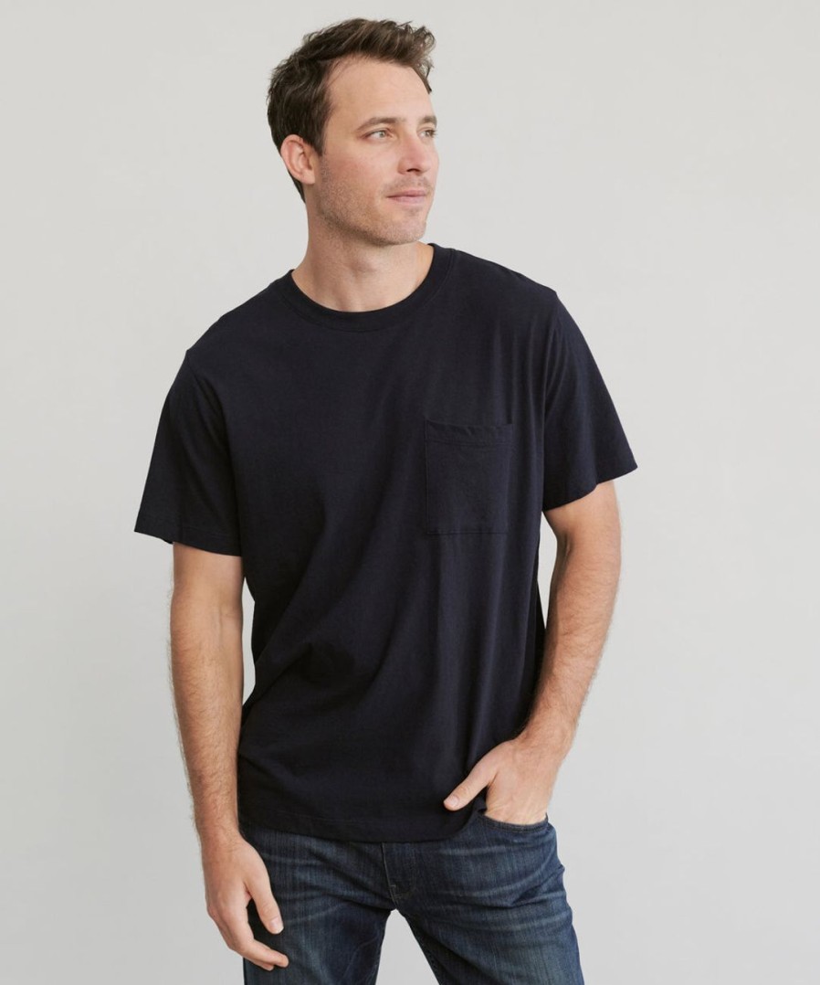 Sweaters J.Jill | Men'S Vintage Pocket Tee