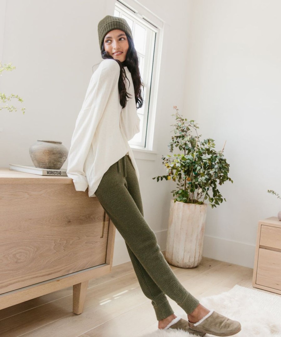 Lounge J.Jill | Alpaca Fisherman Sweatpant