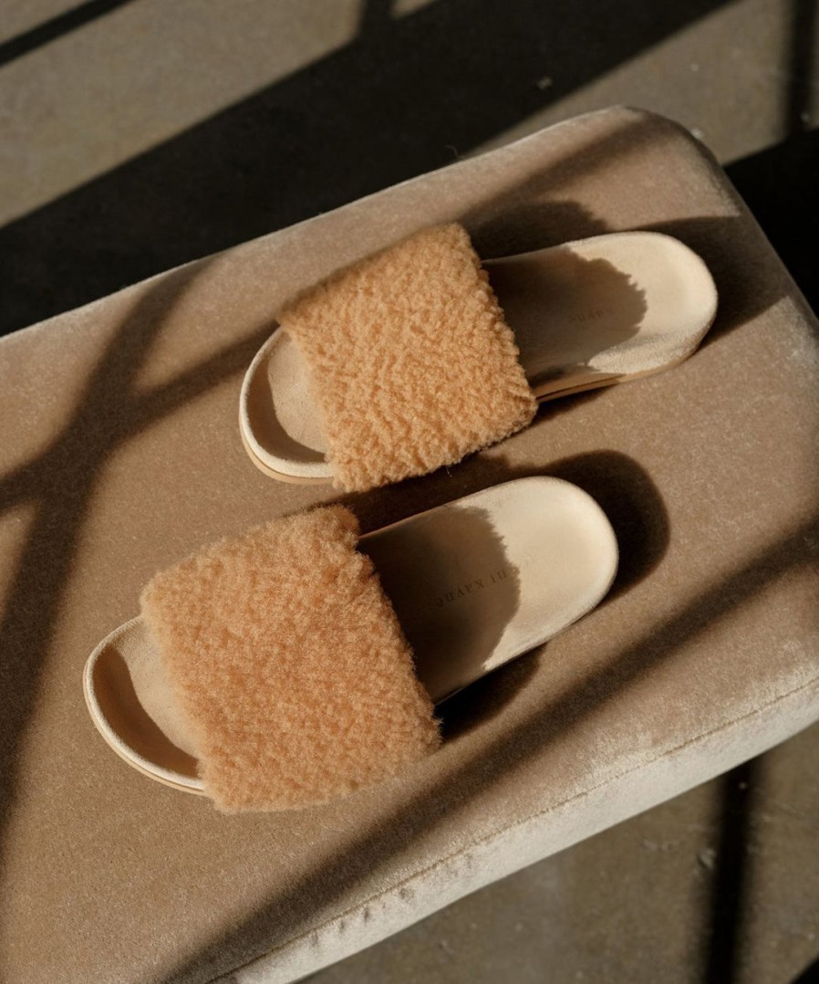 Shoes J.Jill | Shearling Slide Sandal