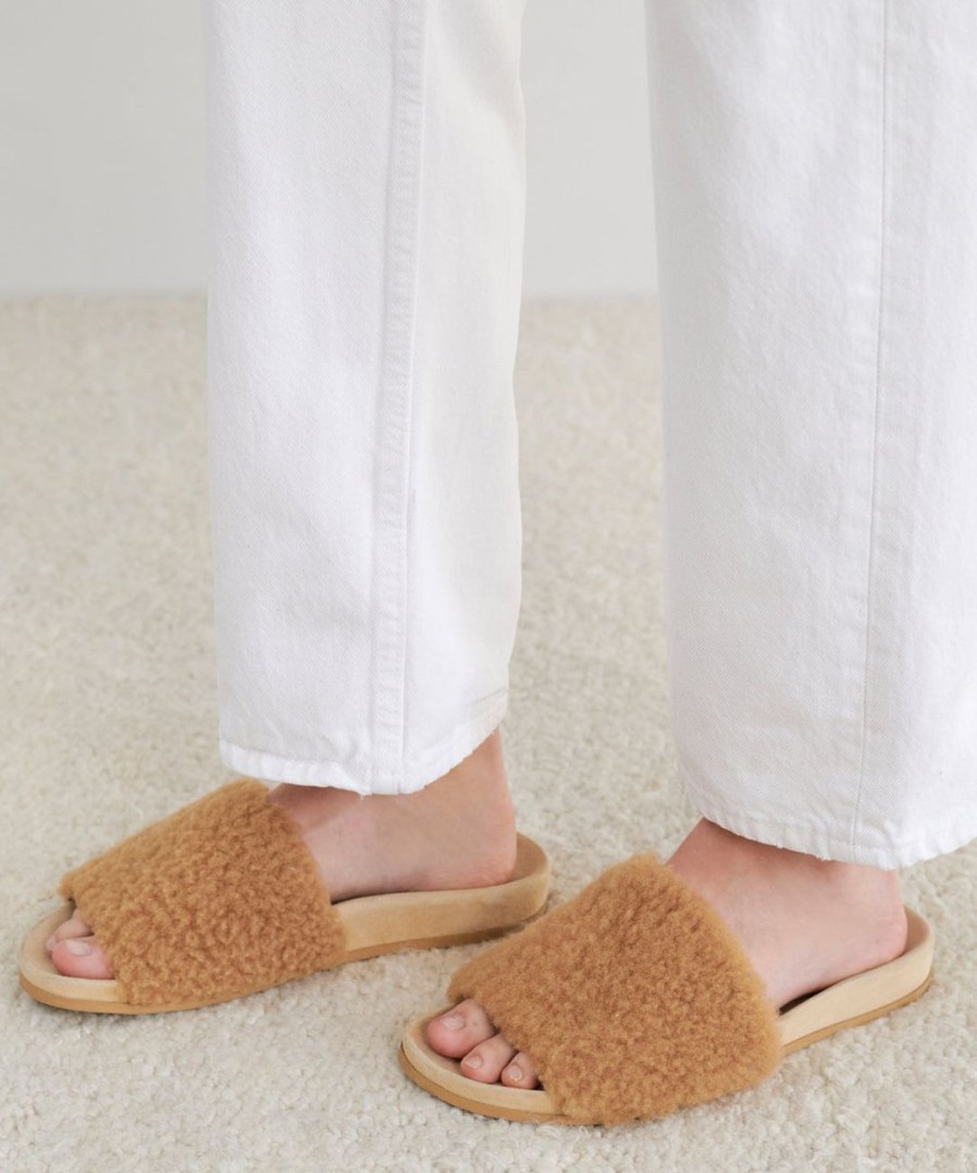 Shoes J.Jill | Shearling Slide Sandal