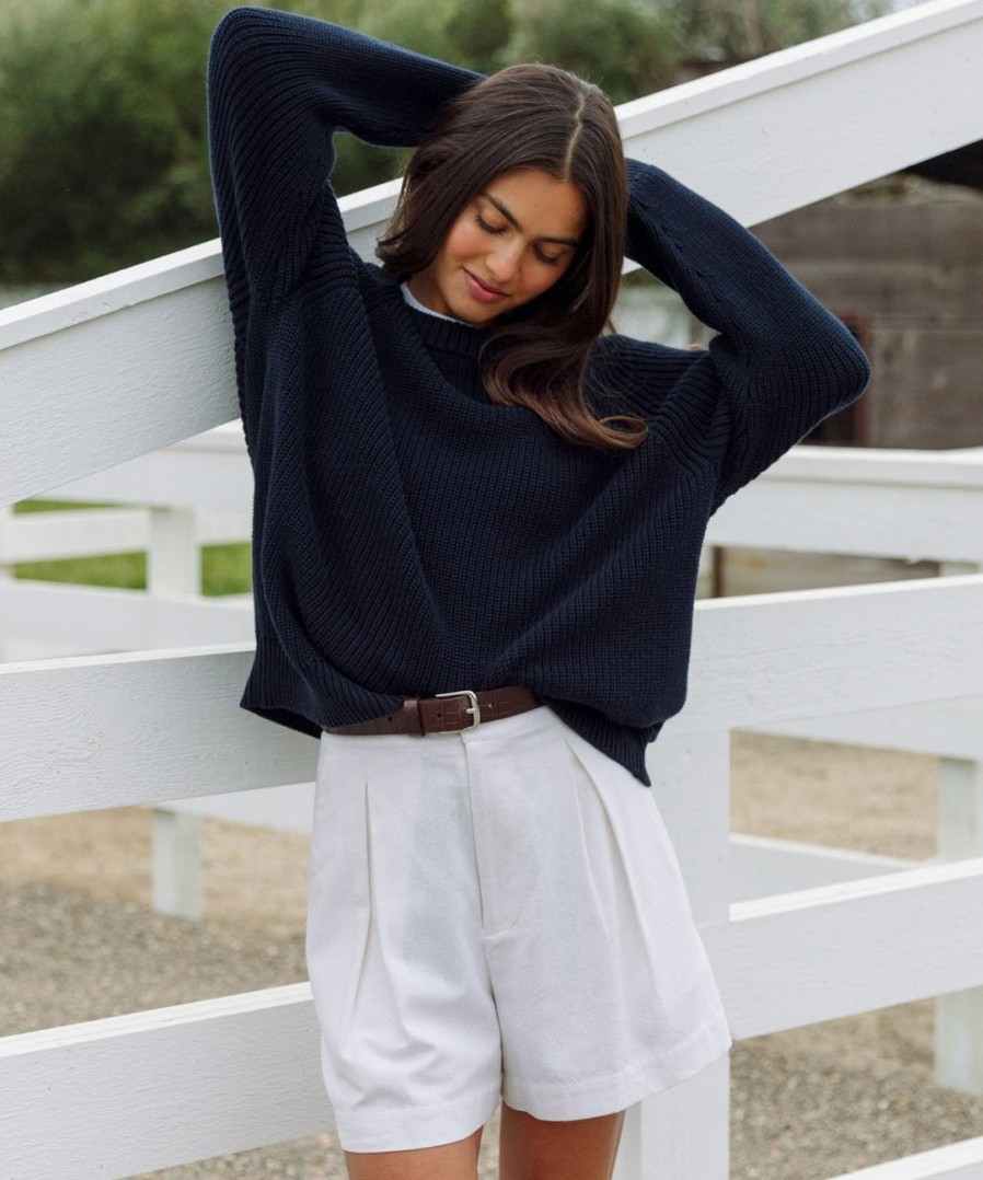 Sweaters J.Jill | Cotton Fisherman Sweater