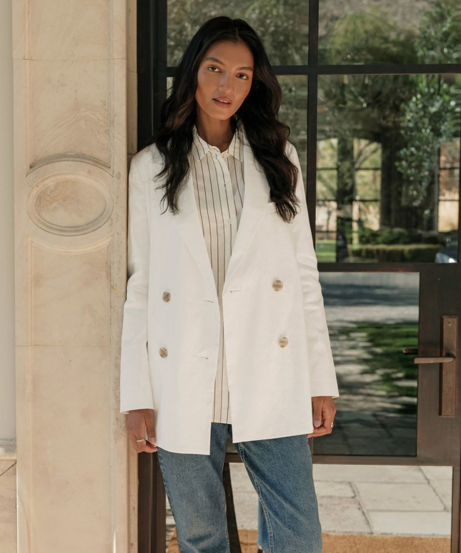 Jackets & Outerwear J.Jill | Linen Keaton Blazer