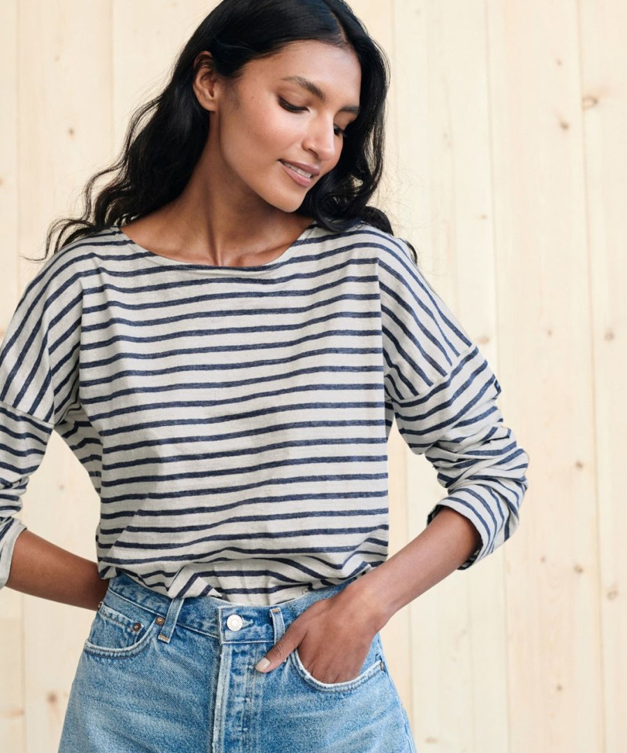 Tops J.Jill | Rue Drop Shoulder Tee