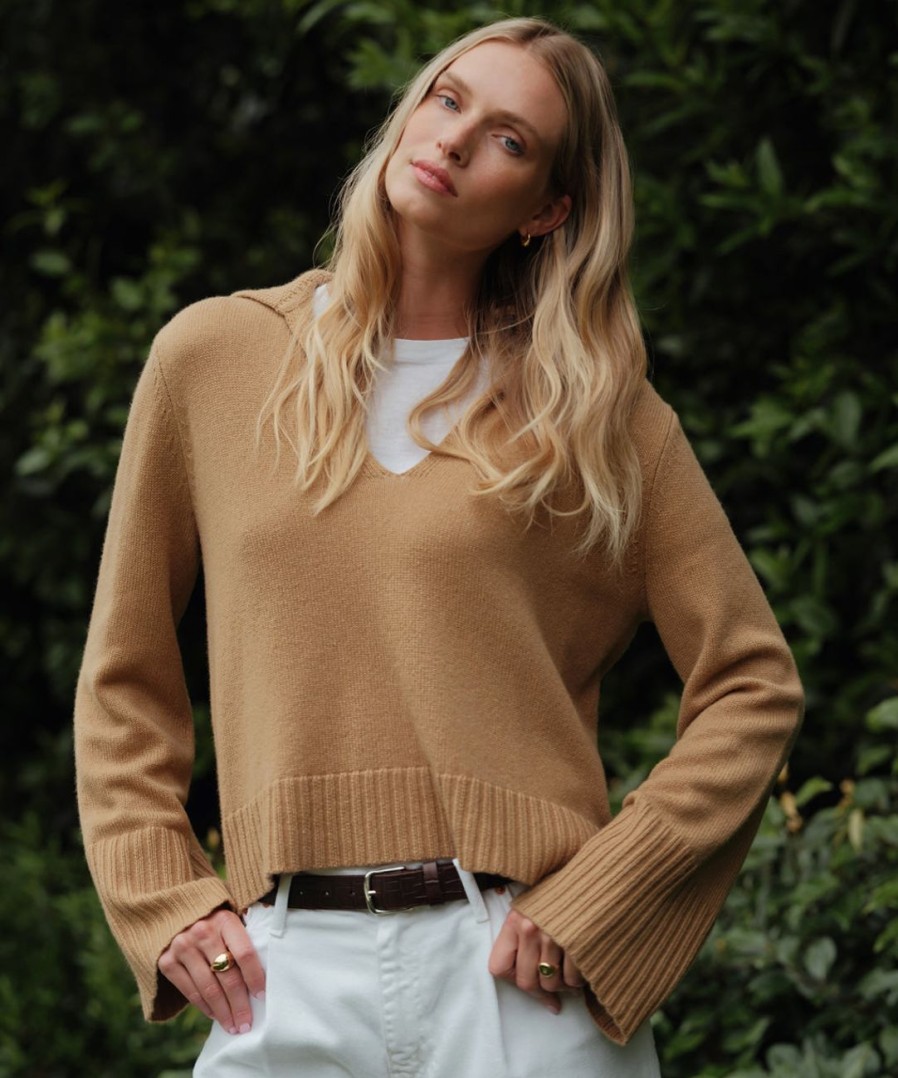 Sweaters J.Jill | Cashmere Frances Polo