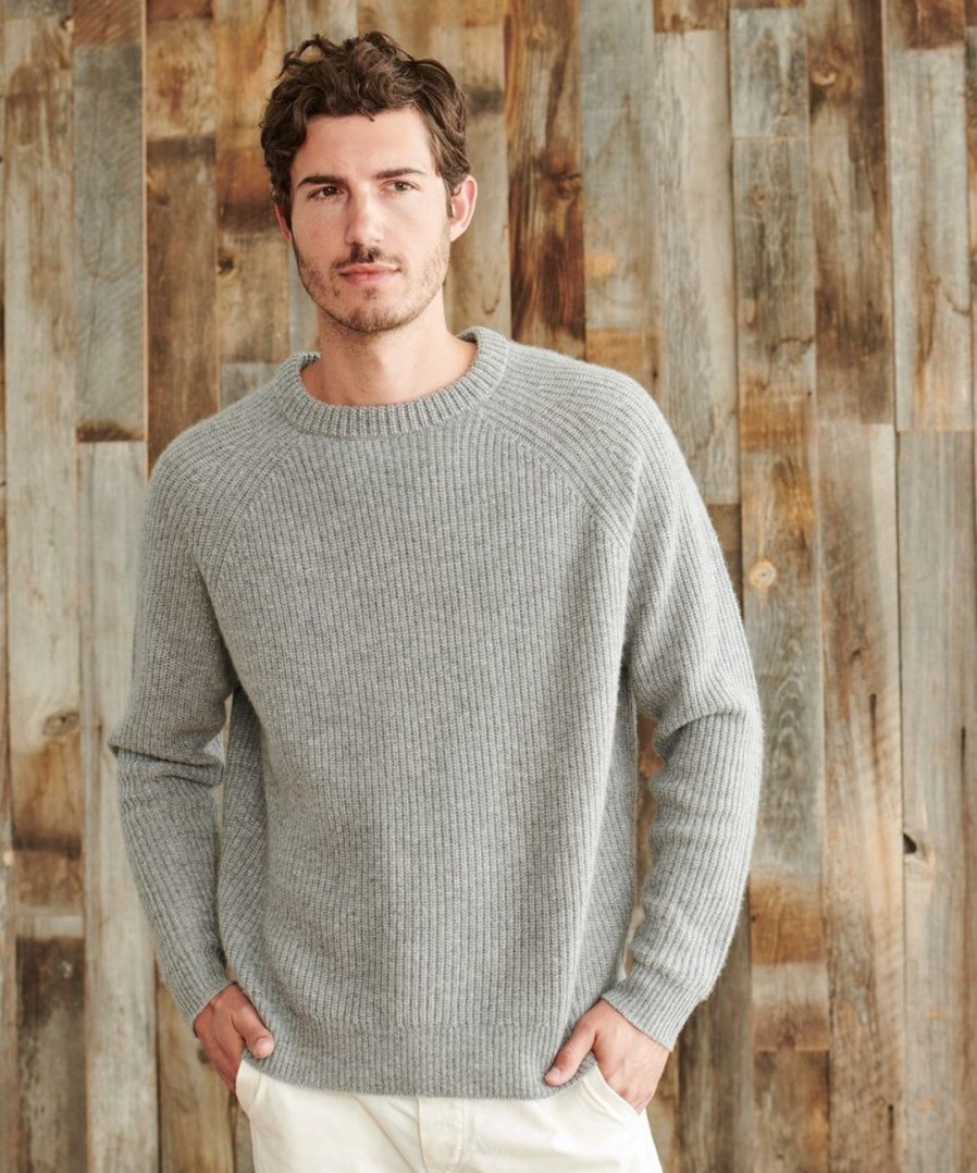 Sweaters J.Jill | Men'S Cashmere Fisherman Sweater