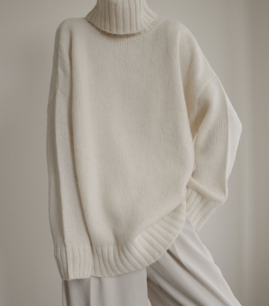 Sweaters J.Jill | Alpaca Cocoon Turtleneck