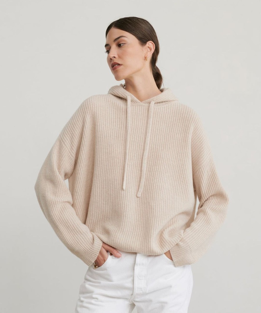 Lounge J.Jill | Cashmere Fisherman Hoodie