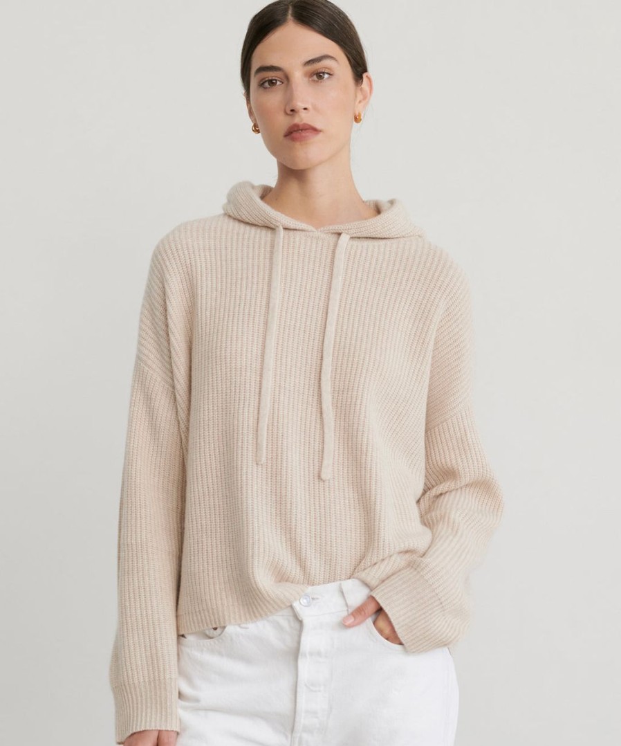 Lounge J.Jill | Cashmere Fisherman Hoodie