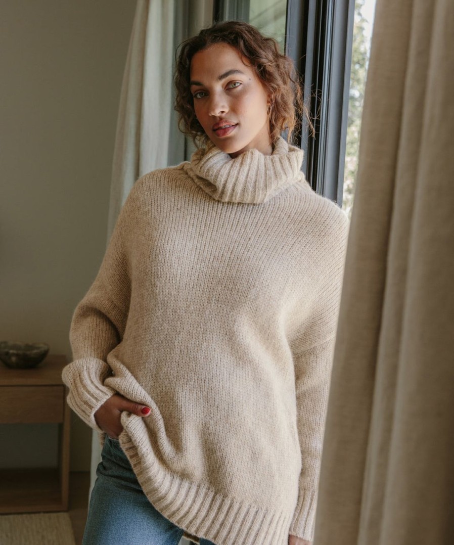 Sweaters J.Jill | Alpaca Cocoon Turtleneck