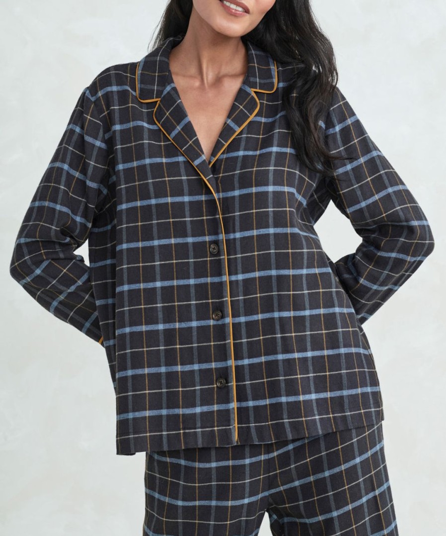 Lounge J.Jill | Flannel Pajama Top