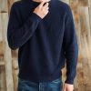 Sweaters J.Jill | Men'S Cashmere Fisherman Sweater