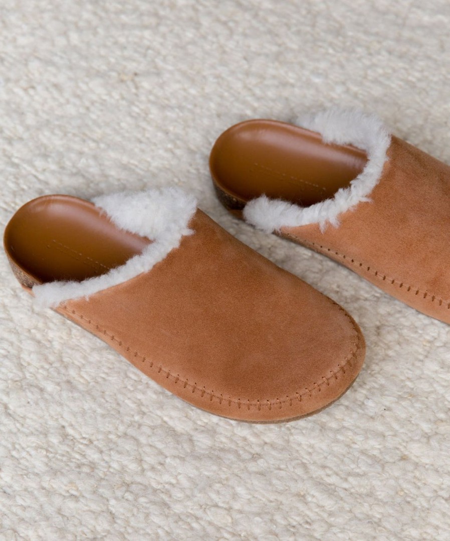 Shoes J.Jill | Shearling-Lined Moc Clog