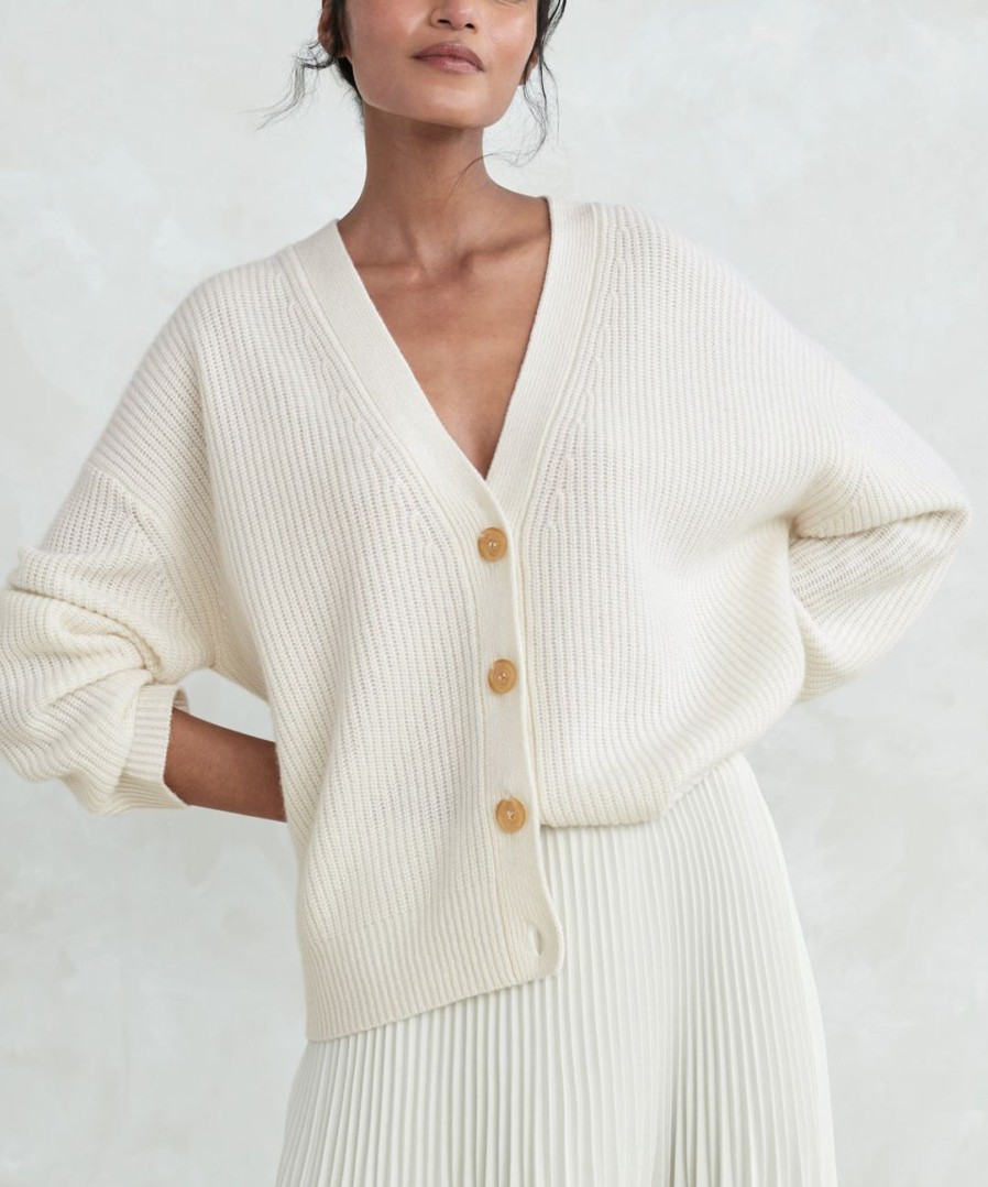 Sweaters J.Jill | Cropped Cashmere Cocoon Cardigan