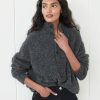 Sweaters J.Jill | Boucle Button Pullover