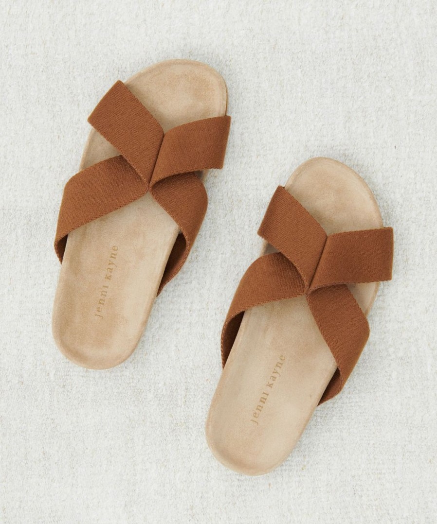 Shoes J.Jill | Cotton Crossover Sandal