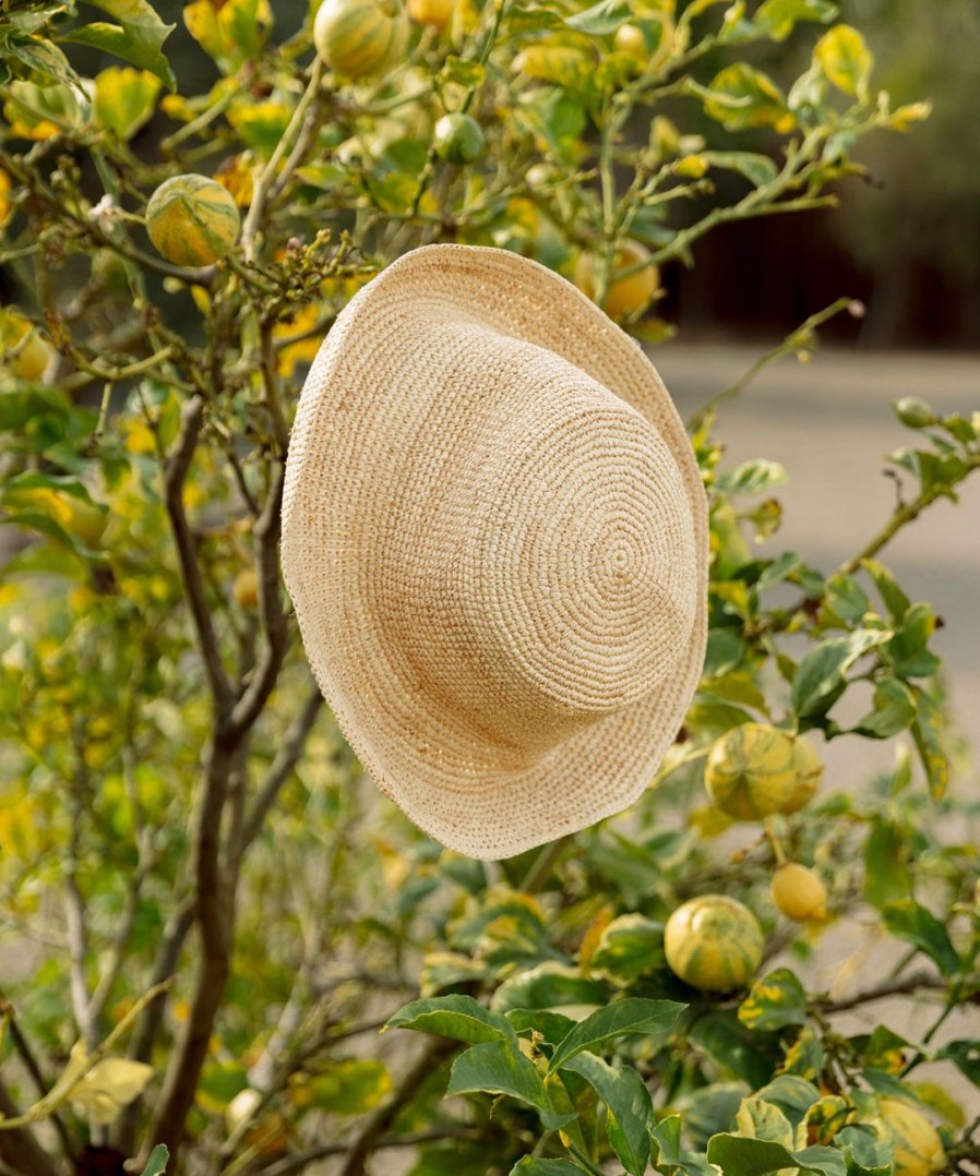 Accessories J.Jill | Crochet Raffia Sun Hat