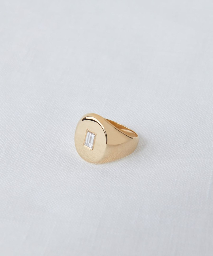 Accessories J.Jill | Gemma Baguette Signet Ring