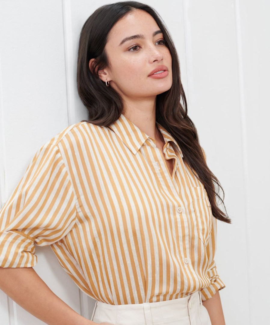 Tops J.Jill | Boyfriend Shirt