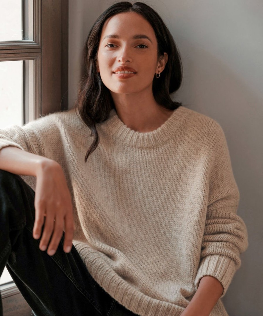 Sweaters J.Jill | Alpaca Cocoon Crewneck