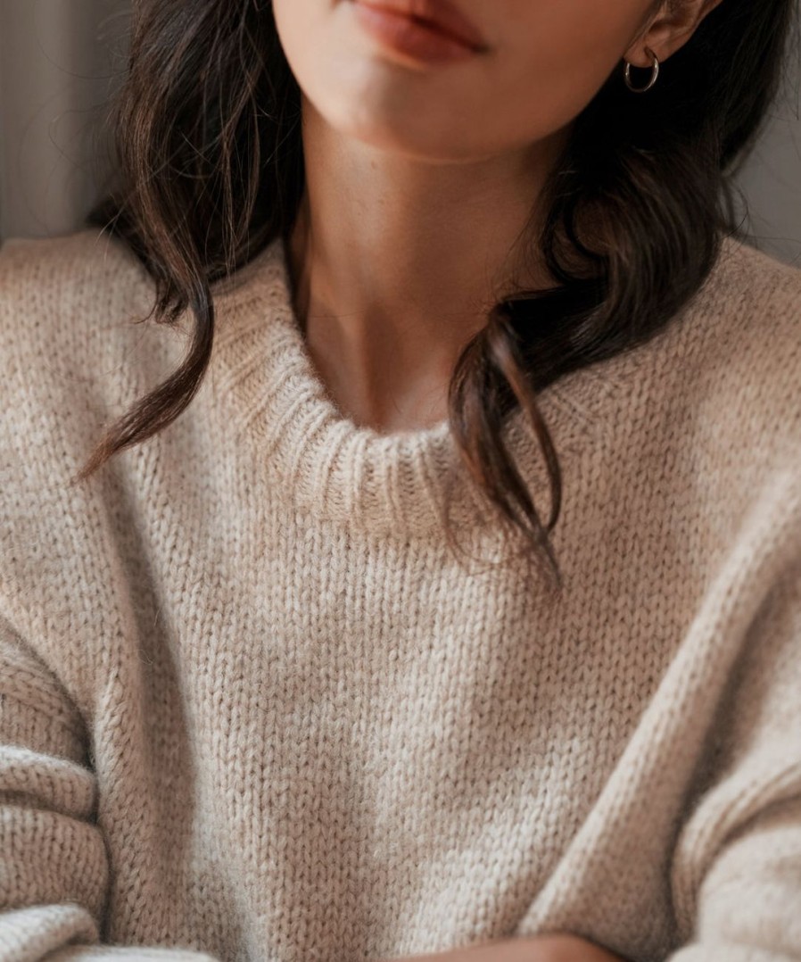 Sweaters J.Jill | Alpaca Cocoon Crewneck