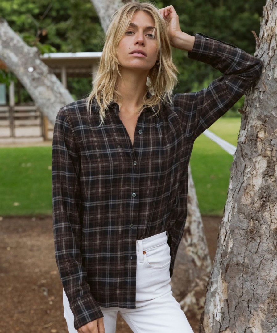 Tops J.Jill | Classic Flannel