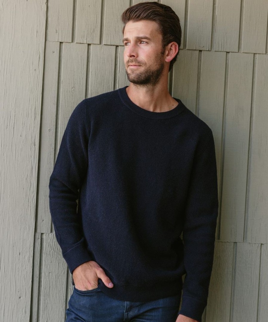 Sweaters J.Jill | Men'S Thermal Crewneck