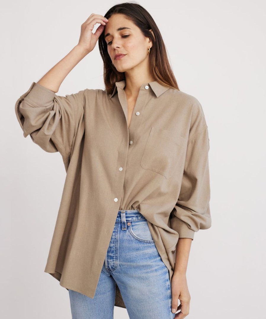 Tops J.Jill | Relaxed Oversized Shirt