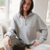 Sweaters J.Jill | Half Zip Sweatshirt