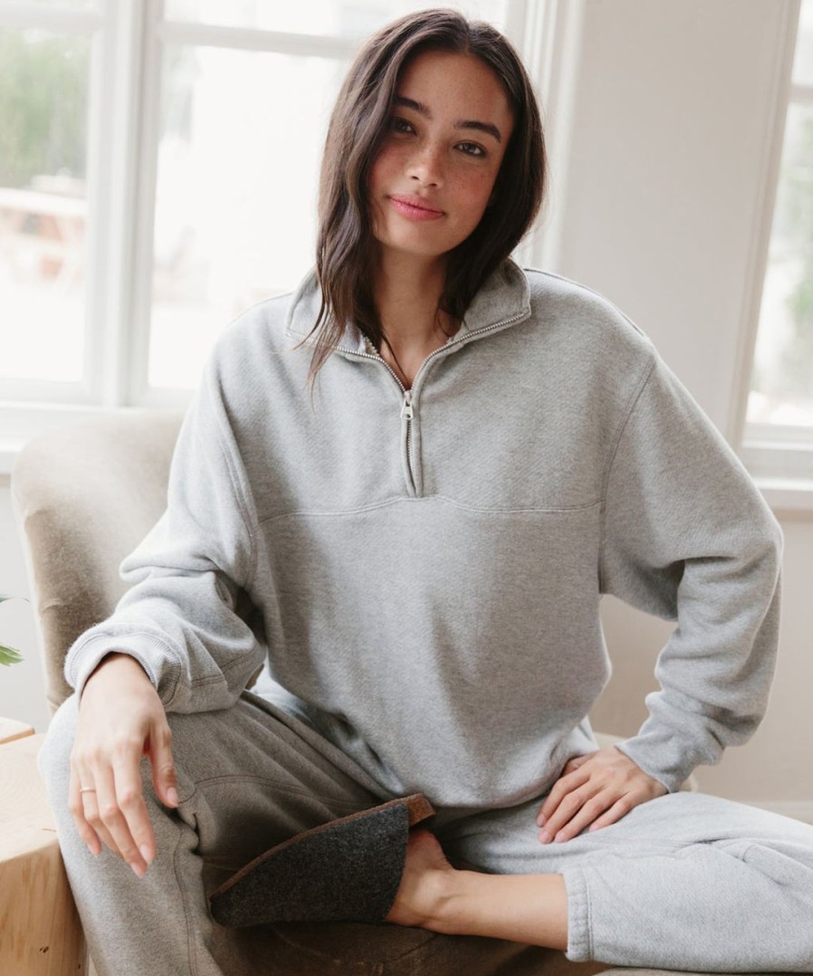 Sweaters J.Jill | Half Zip Sweatshirt