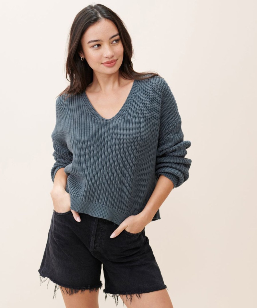 Sweaters J.Jill | Cropped Cotton Cabin Sweater