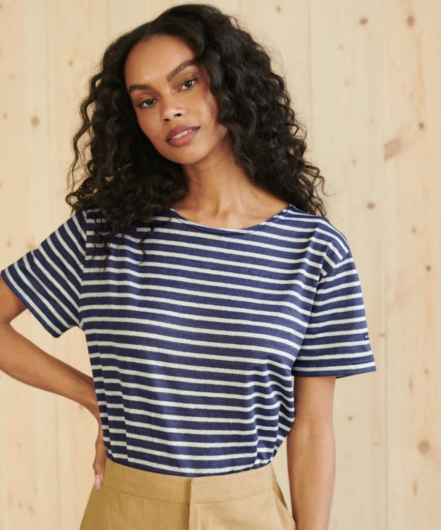 Tops J.Jill | Rue Striped Tee