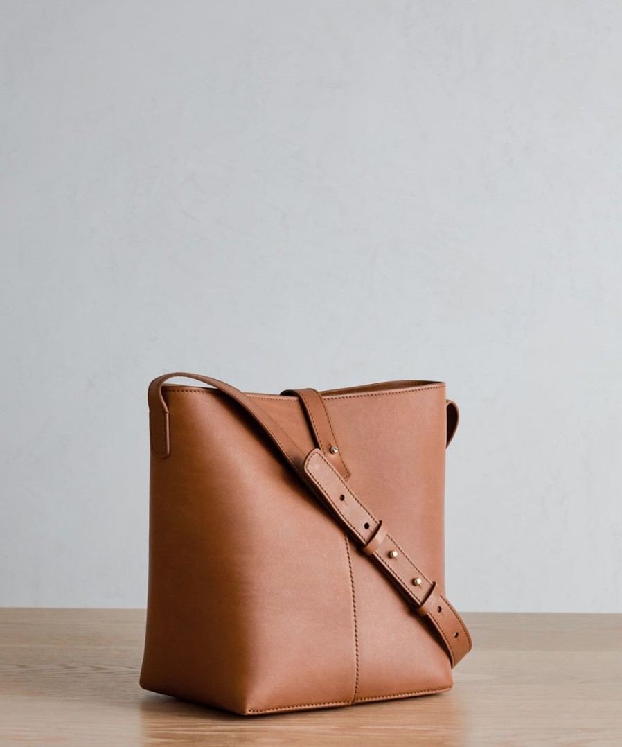 Accessories J.Jill | Mini Leather Bucket Bag