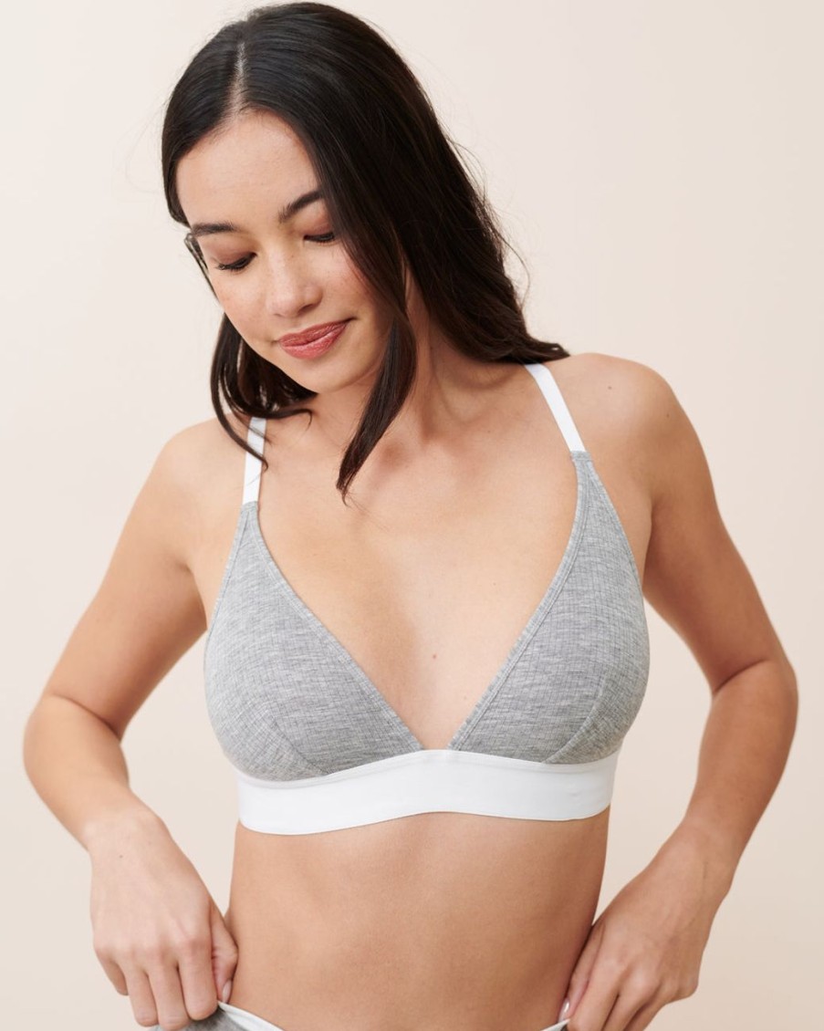 Lounge J.Jill | Whipped Triangle Bralette