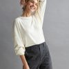 Tops J.Jill | Boyfriend Long-Sleeve Tee