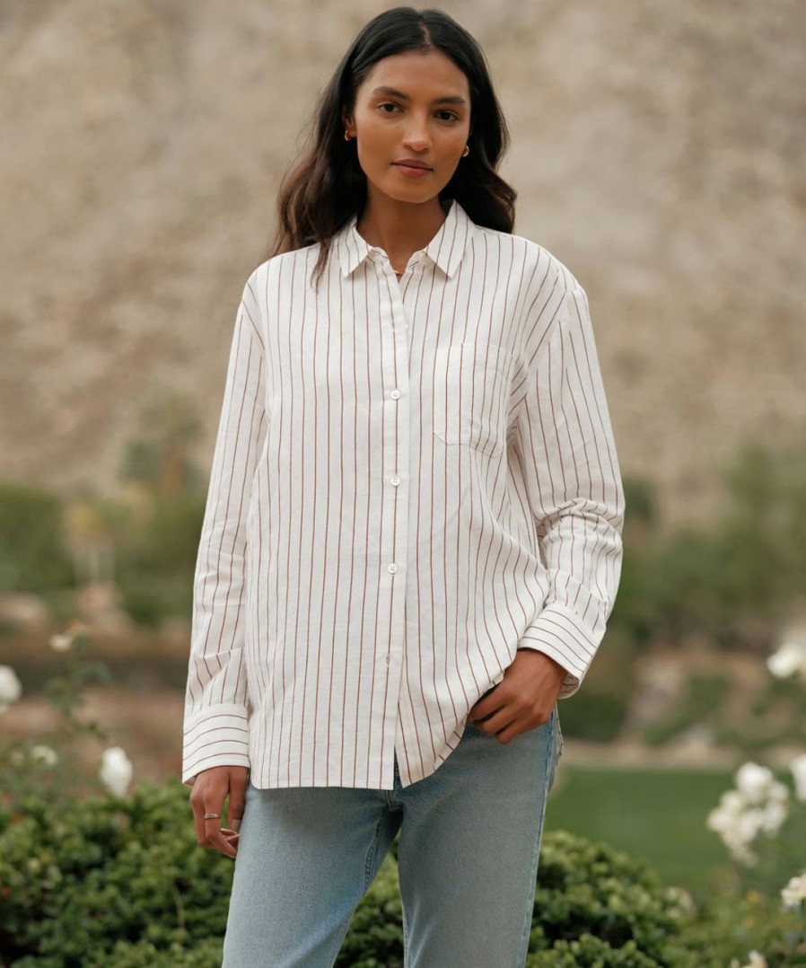 Tops J.Jill | Boyfriend Shirt