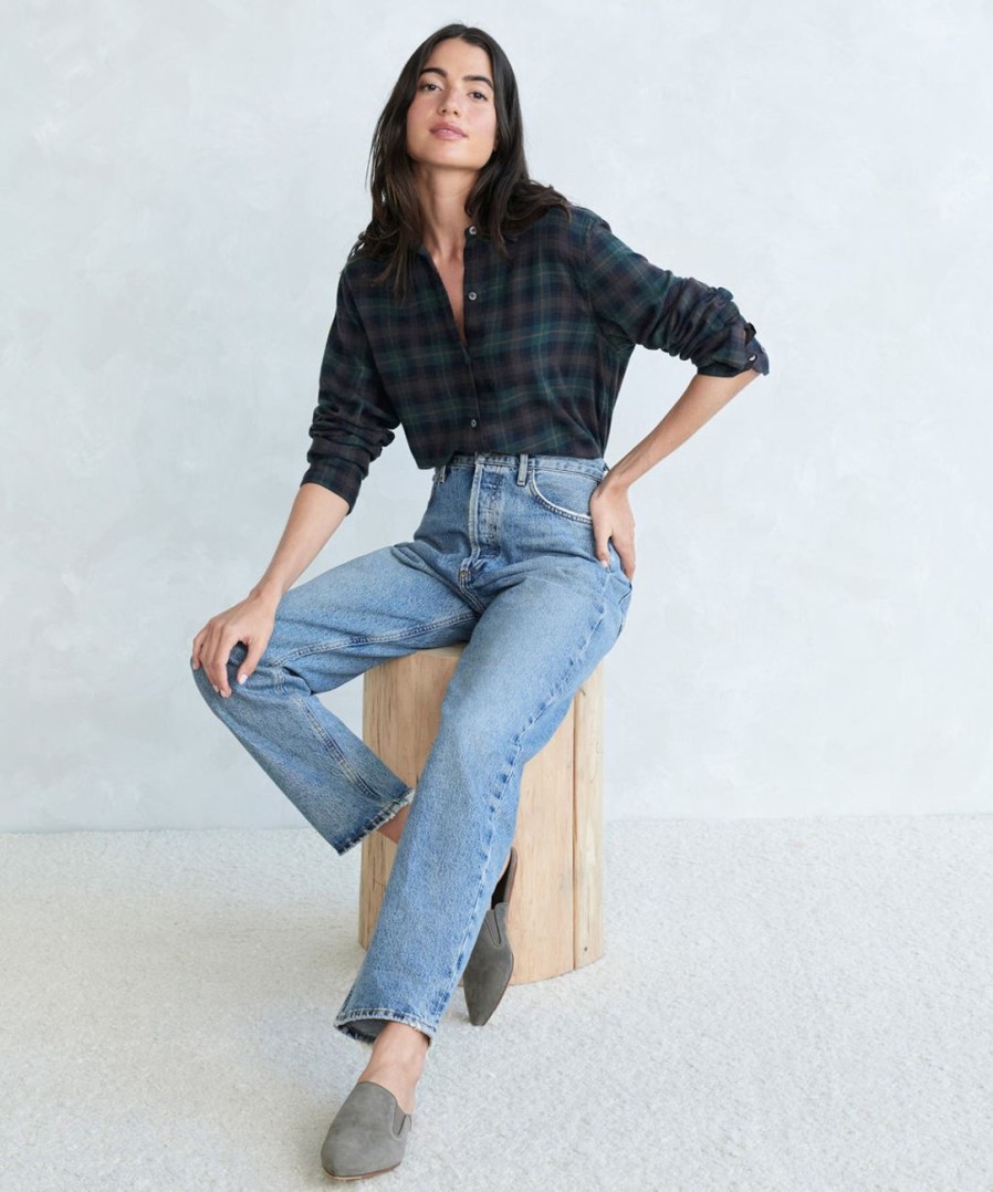 Tops J.Jill | Classic Flannel