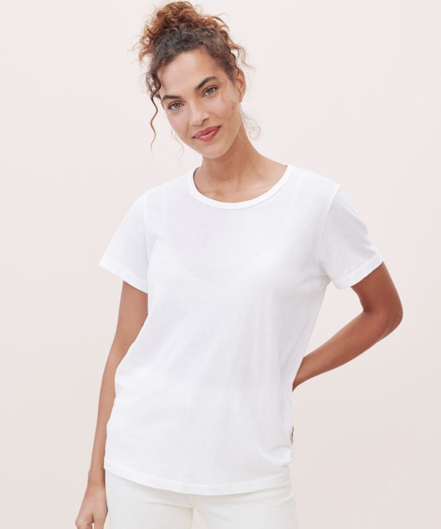 Tops J.Jill | Cotton Basic Tee