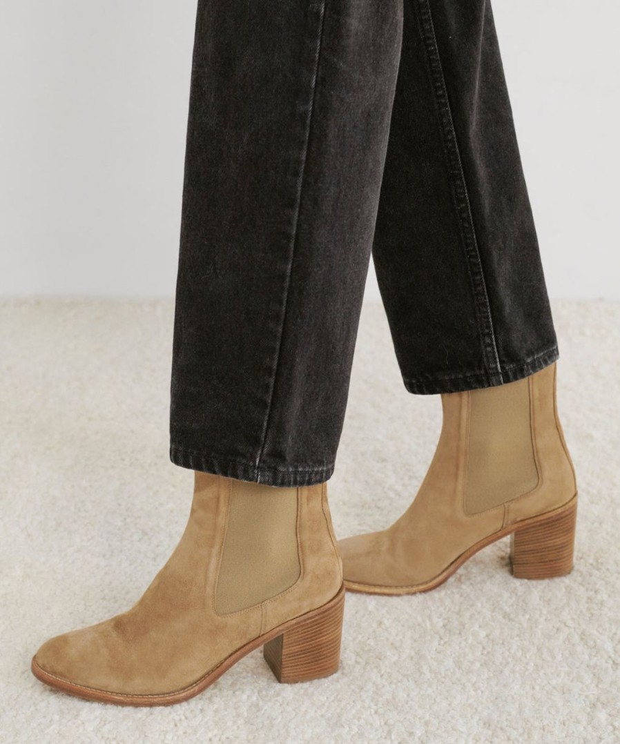 Shoes J.Jill | Suede Frankie Chelsea Boot