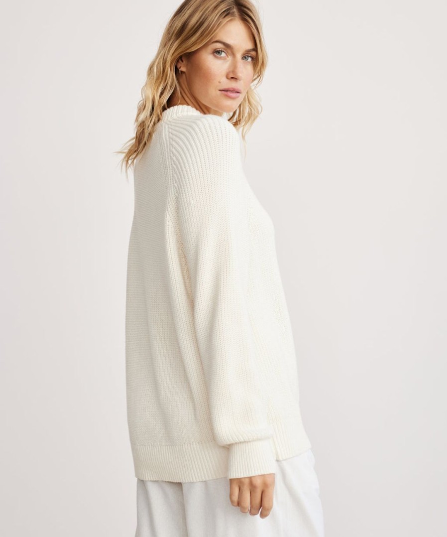 Sweaters J.Jill | Oversized Cotton Fisherman