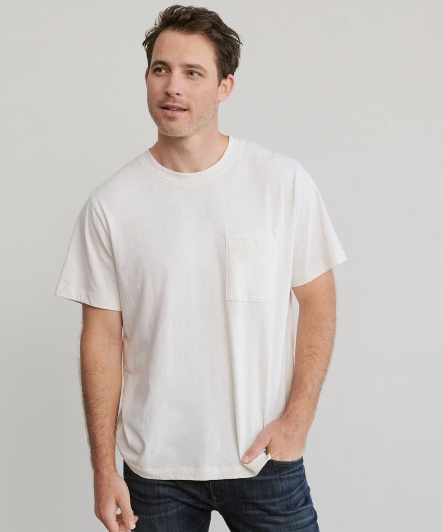 Sweaters J.Jill | Men'S Vintage Pocket Tee