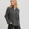 Sweaters J.Jill | Cable Nell Half Zip