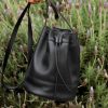 Accessories J.Jill | Mini Leather Drawstring Bag