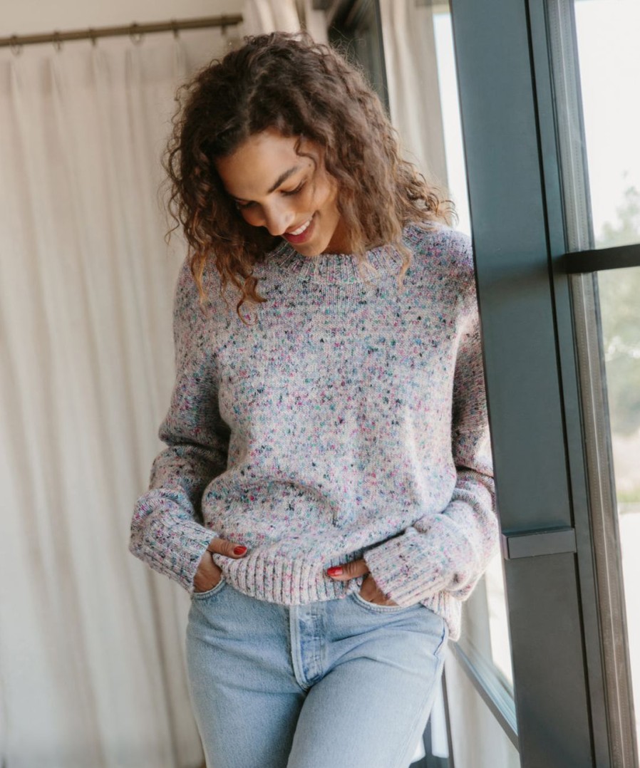 Sweaters J.Jill | Cropped Cocoon Crewneck