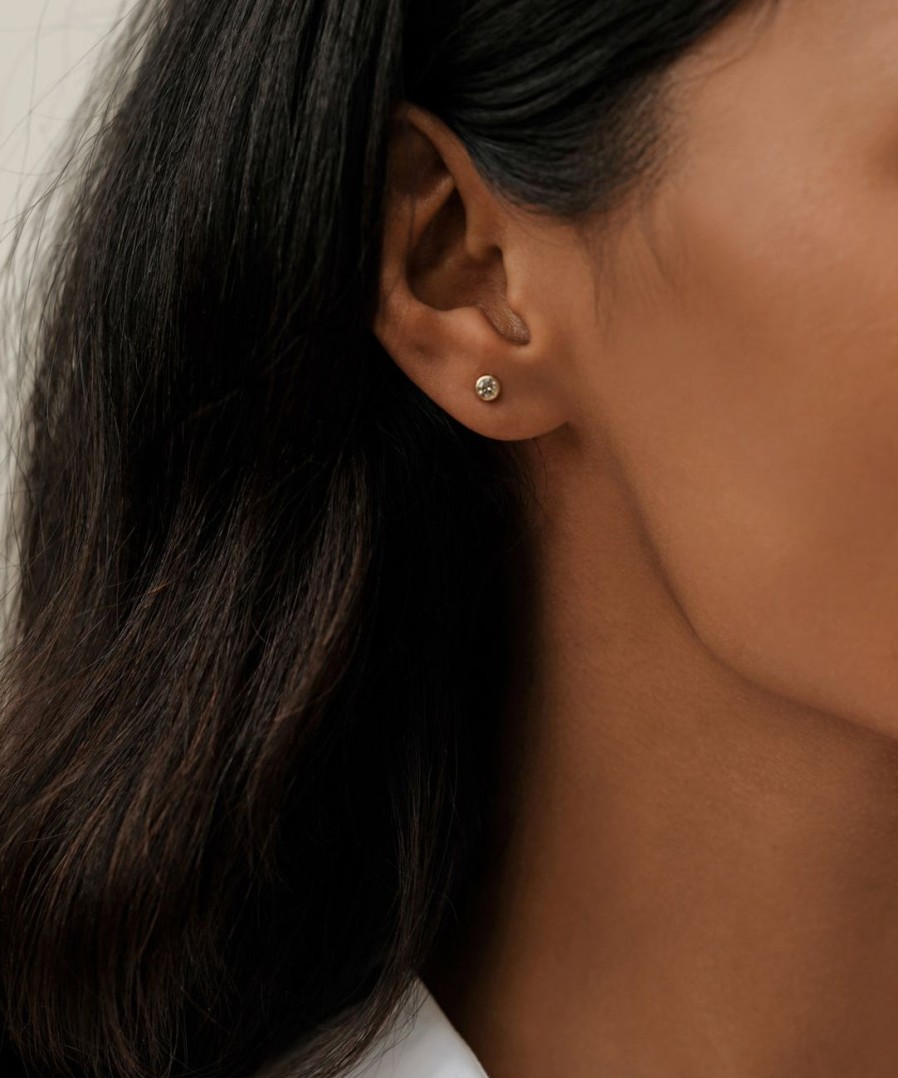 Accessories J.Jill | Stevie Grey Diamond Studs